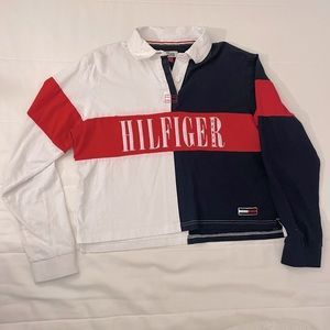 Vintage 90s embroidered Tommy Hilfiger Polo